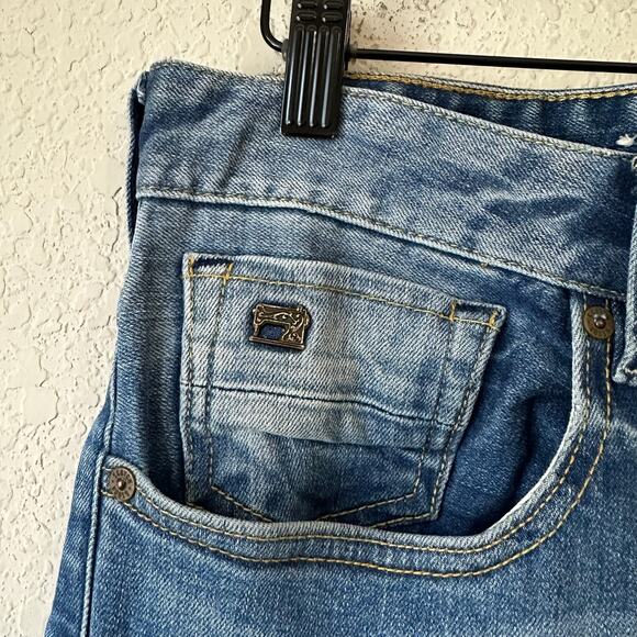 SCOTCH & SODA Ralston Jeans Blue Denim Slim Fit Straight Button Fly - Picture 5 of 15